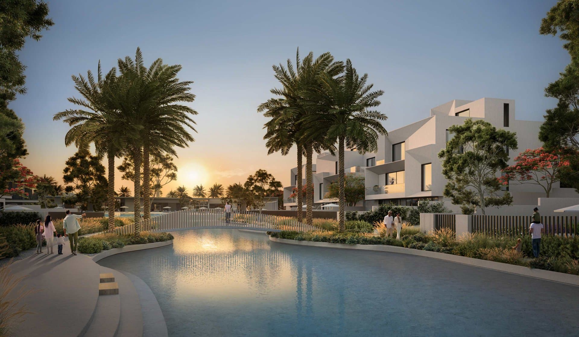 Canal walks at The Oasis